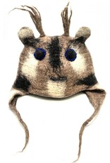 Trukado Miscellaneous - Felt Fantasy hat - Sauna cap ‘Deer’  hand-felted, 100% wool