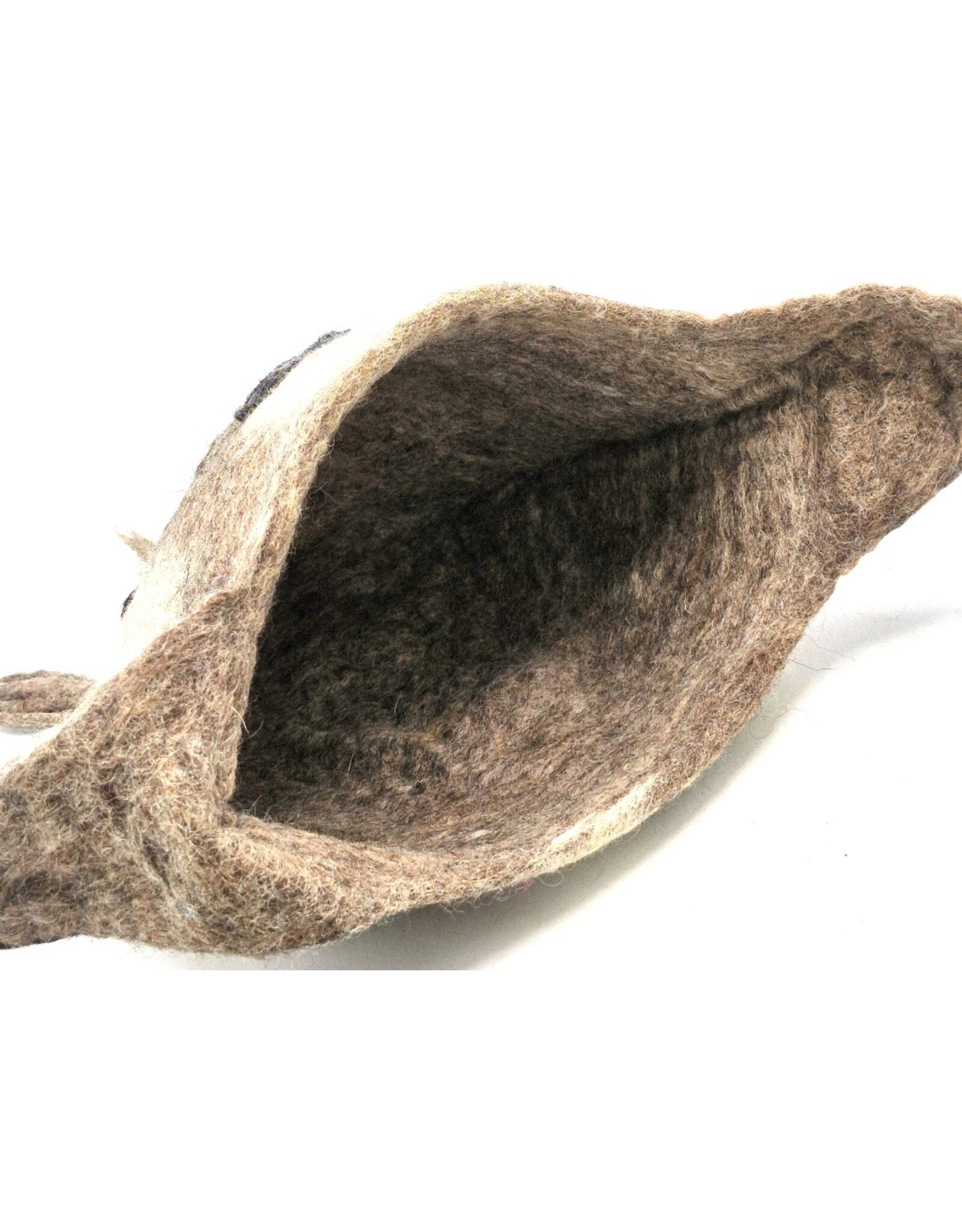 Trukado Miscellaneous - Felt Fantasy hat - Sauna cap ‘Deer’  hand-felted, 100% wool