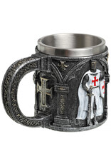 VG Drinkware - Mug with Crusader in White Armour/Red Cross