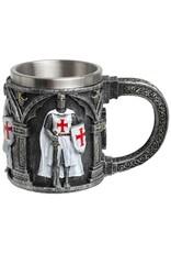 VG Drinkware - Mug with Crusader in White Armour/Red Cross