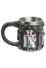 VG Drinkware - Mug with Crusader in White Armour/Red Cross