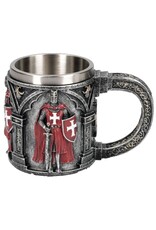 VG Drinkware - Mok met Tempelier in Rood Harnas/Wit Kruis