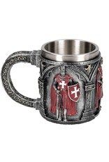 VG Drinkware - Mok met Tempelier in Rood Harnas/Wit Kruis