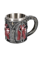 VG Drinkware - Mok met Tempelier in Rood Harnas/Wit Kruis