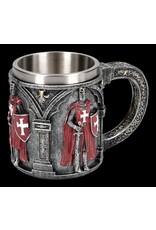 VG Drinkware - Mok met Tempelier in Rood Harnas/Wit Kruis