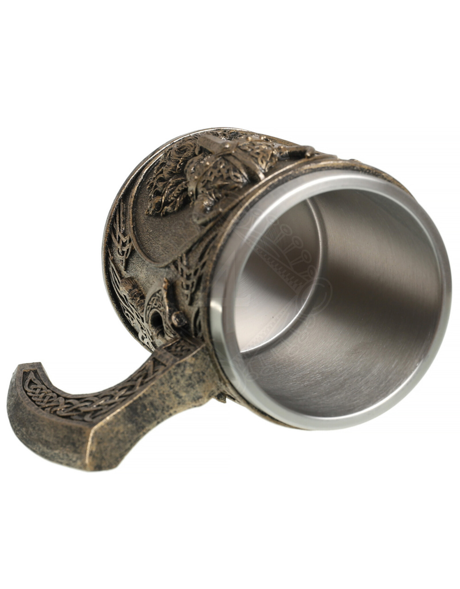 VG Drinkware - Mug with Viking Head and Crossed Axes