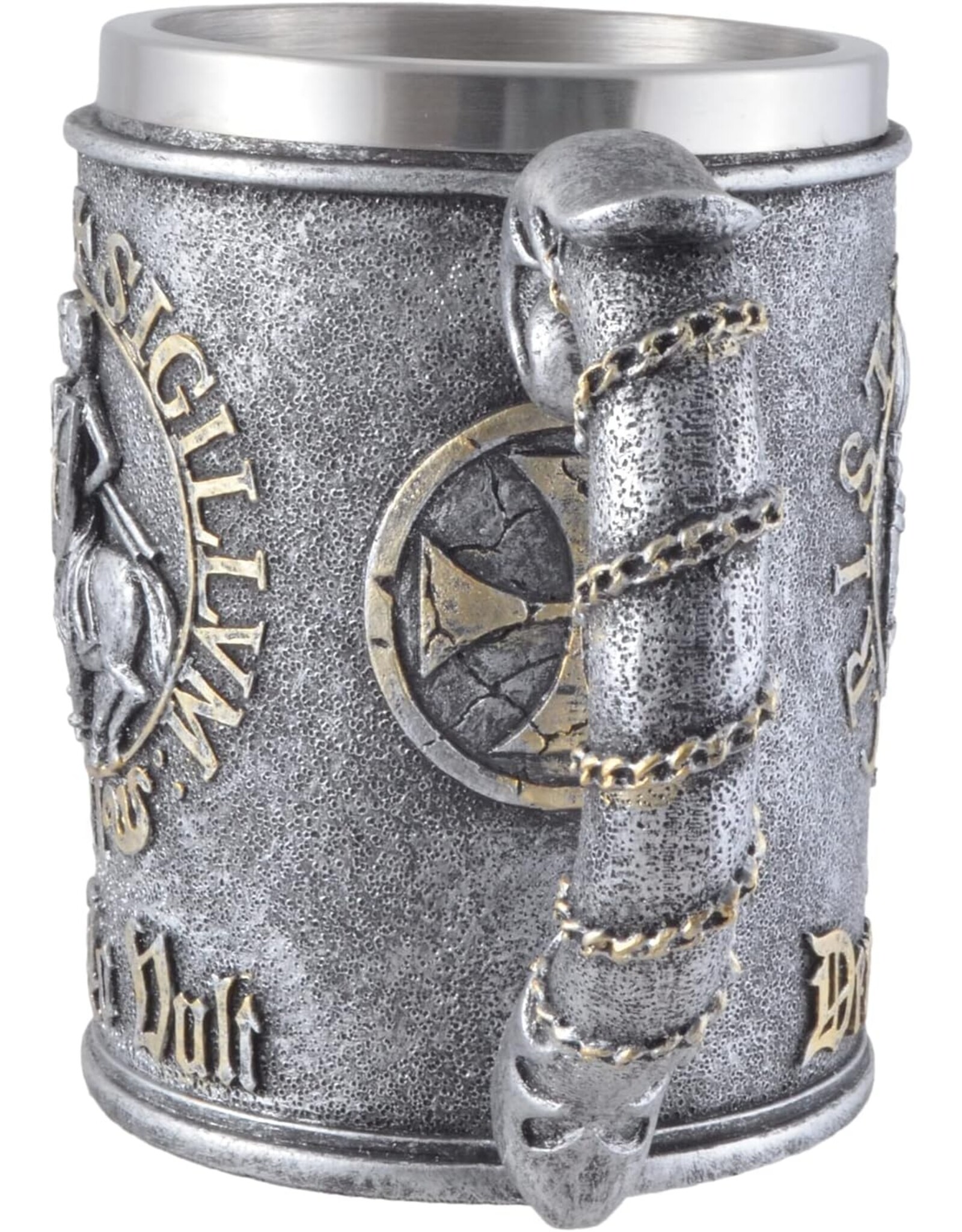 VG Drinkware - Crusader mug "Deus lo vult" with metal insert