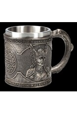 VG Drinkware - Viking-mok ‘Valkyrie’ met metalen inzetstuk