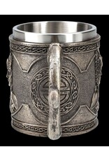 VG Drinkware - Viking-mok ‘Valkyrie’ met metalen inzetstuk