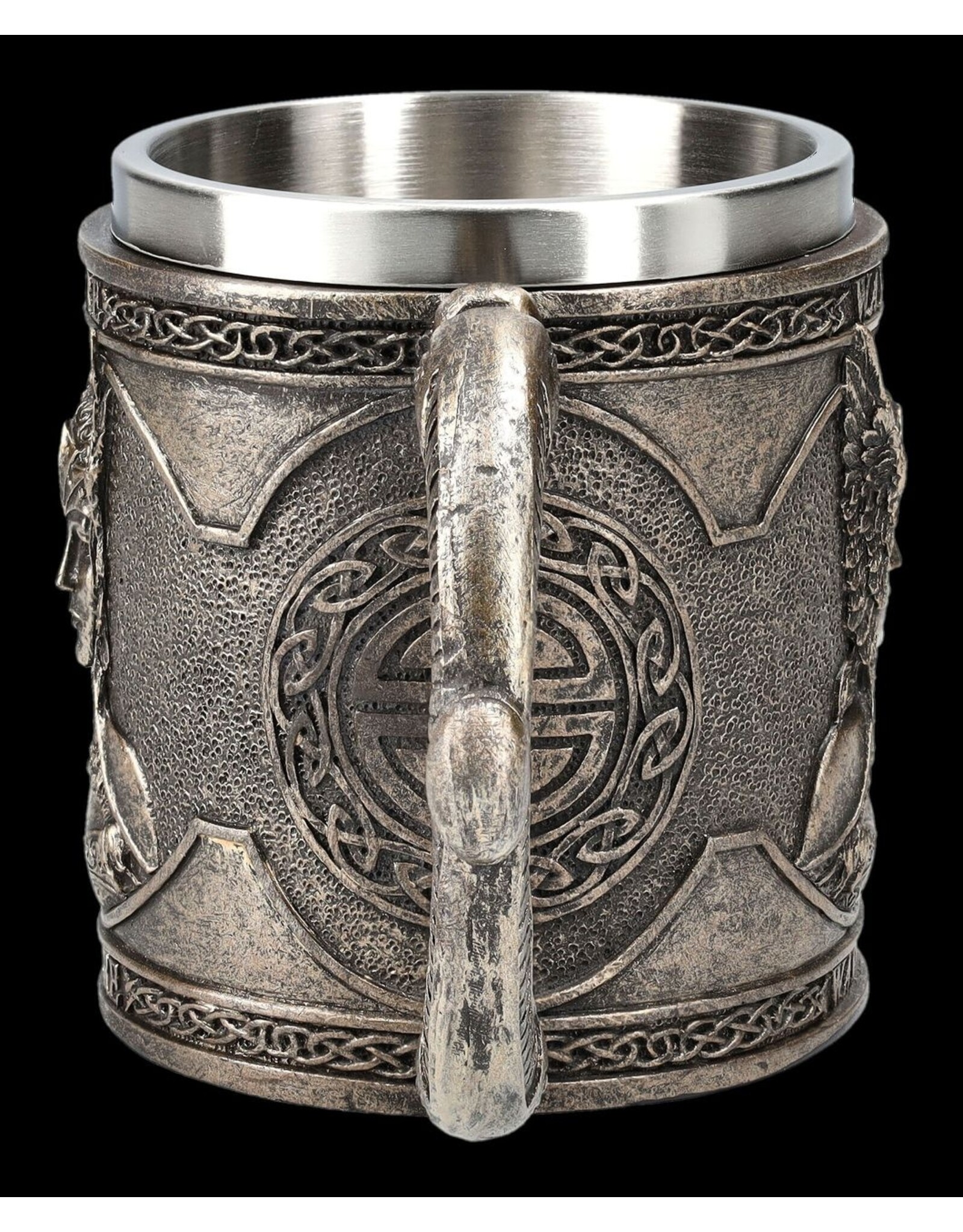 VG Drinkware - Viking-mok ‘Valkyrie’ met metalen inzetstuk