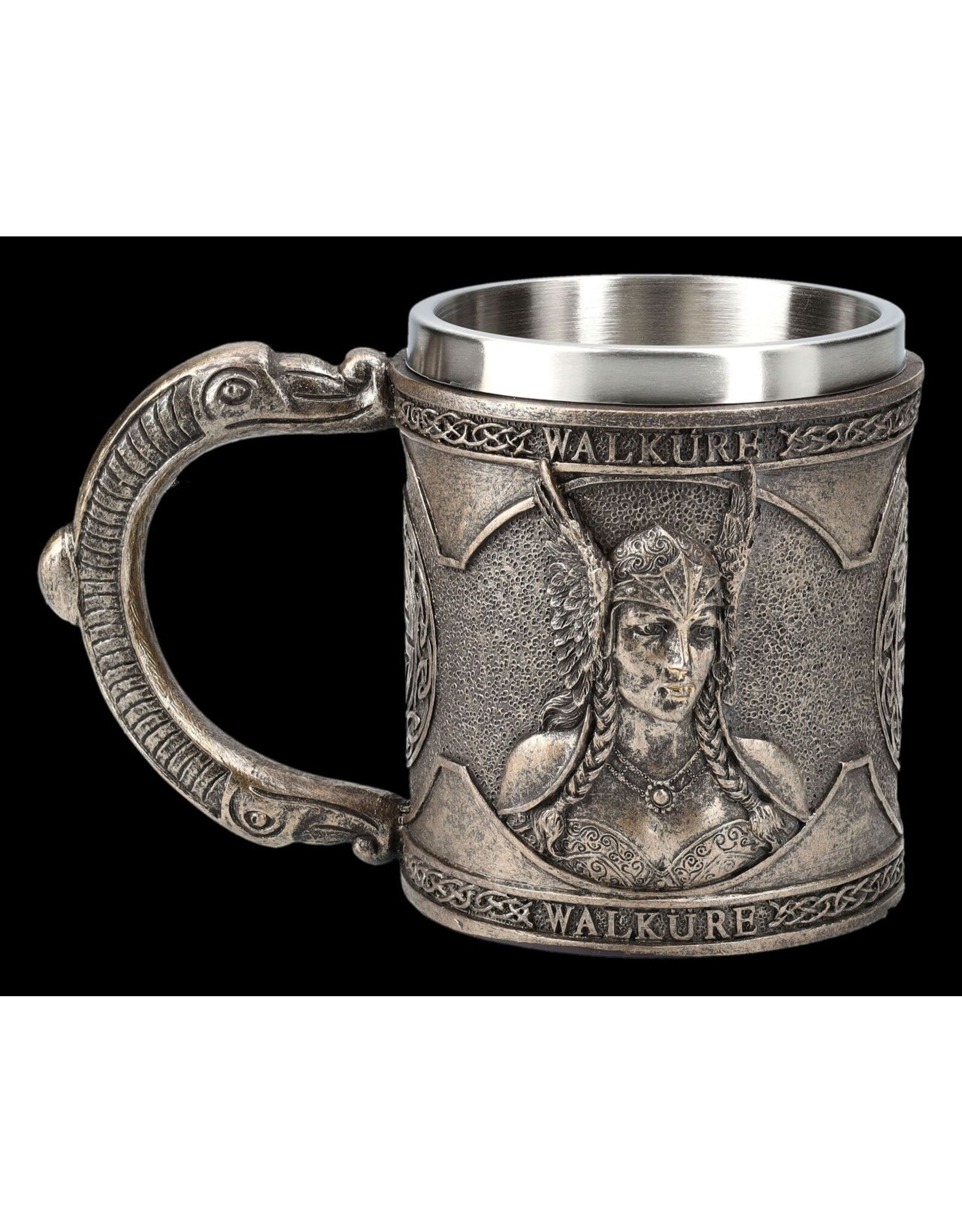 VG Drinkware - Viking mug ‘Valkyrie’ with metal insert