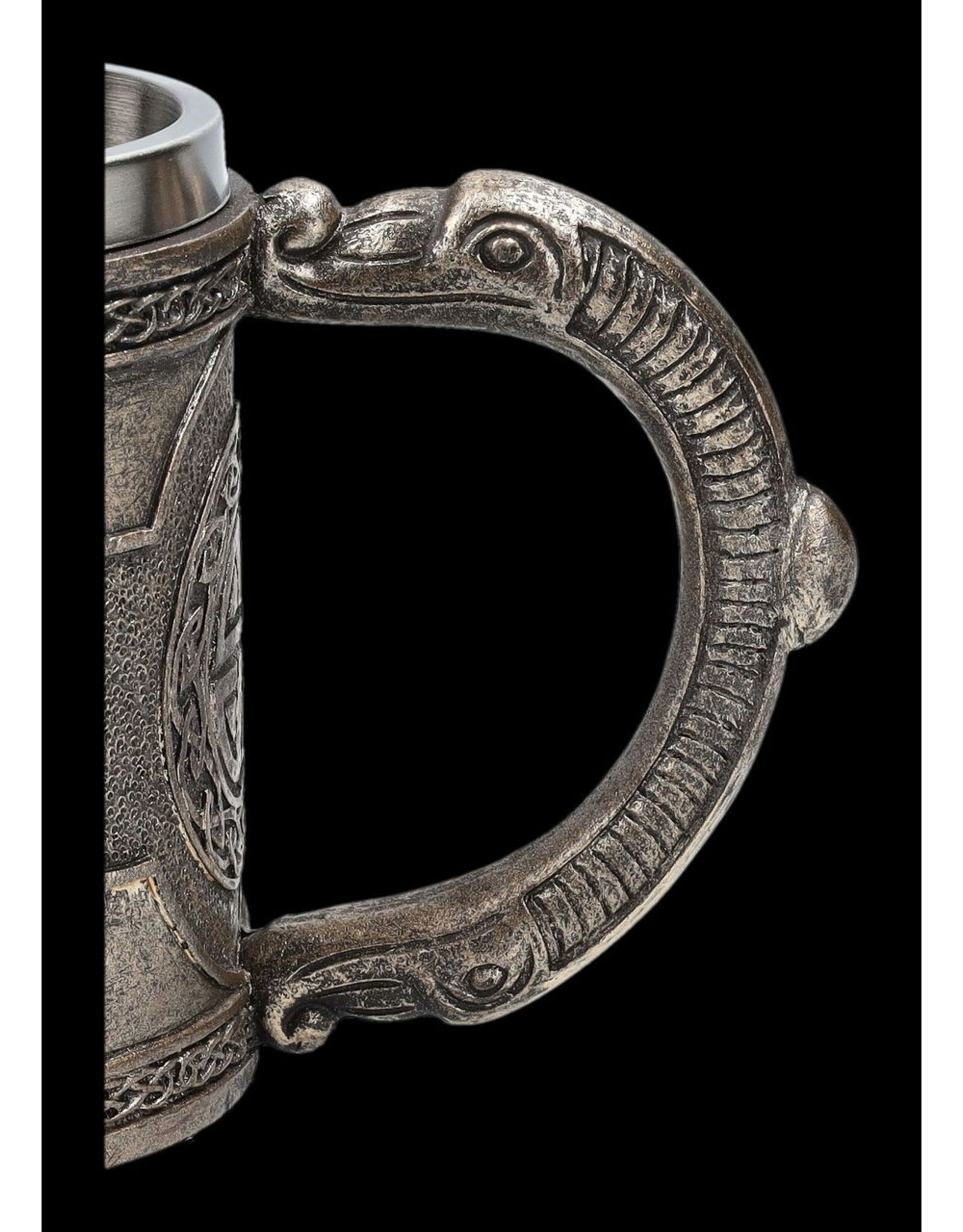 VG Drinkware - Viking mug ‘Valkyrie’ with metal insert