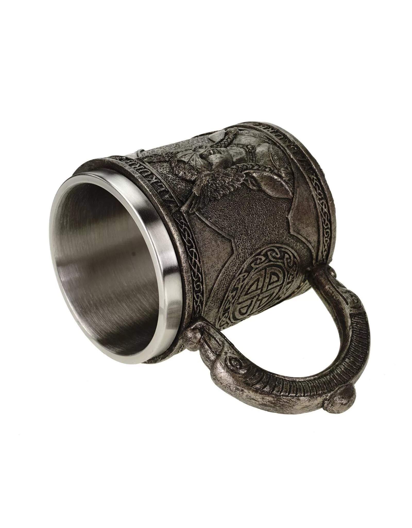 VG Drinkware - Viking mug ‘Valkyrie’ with metal insert