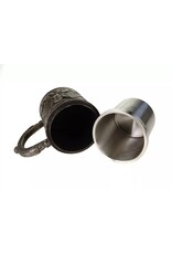 VG Drinkware - Viking mug ‘Valkyrie’ with metal insert