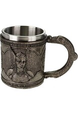 VG Drinkware - Viking-mok ‘Valkyrie’ met metalen inzetstuk