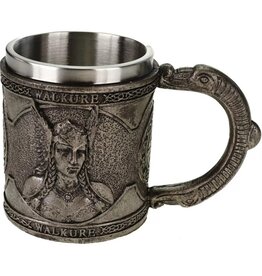 VG Viking mug ‘Valkyrie’ with metal insert