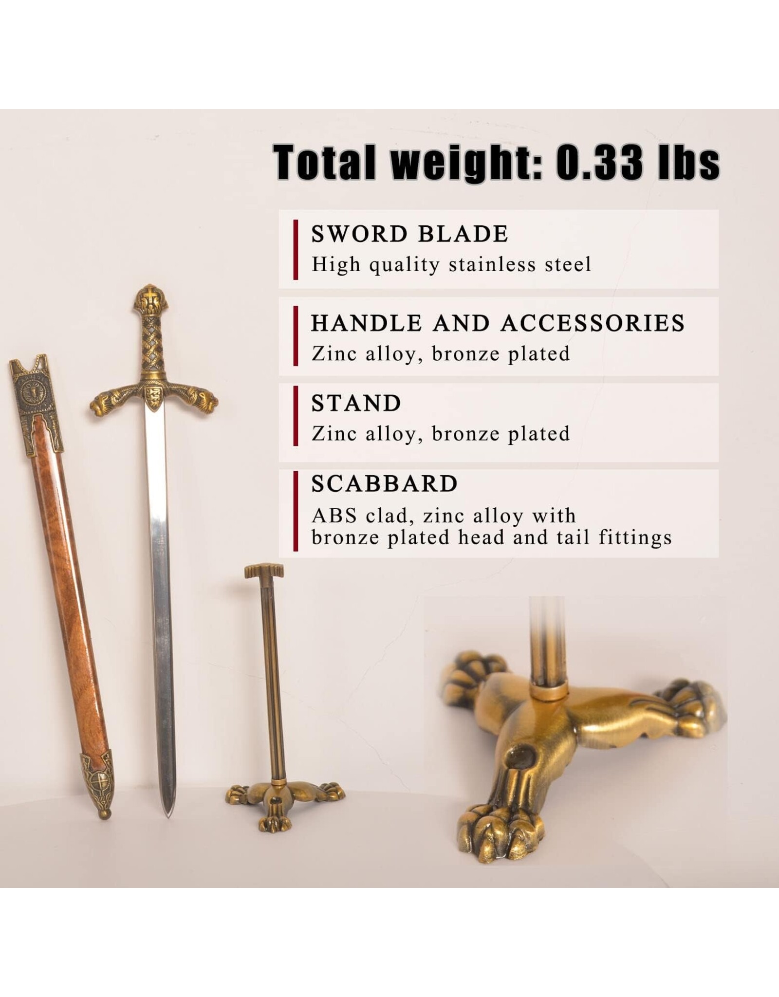 VG Miscellaneous - Briefopener Leeuwenhart uit 'Zwaarden uit de geschiedenis'