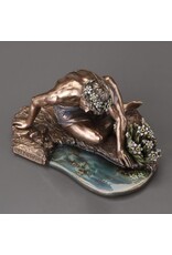 Veronese Design Giftware Figurines Collectables - Narcissus and his reflection in the water Veronese Design