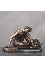 Veronese Design Giftware Beelden Collectables  - Narcissus en zijn reflectie in het water Veronese Design