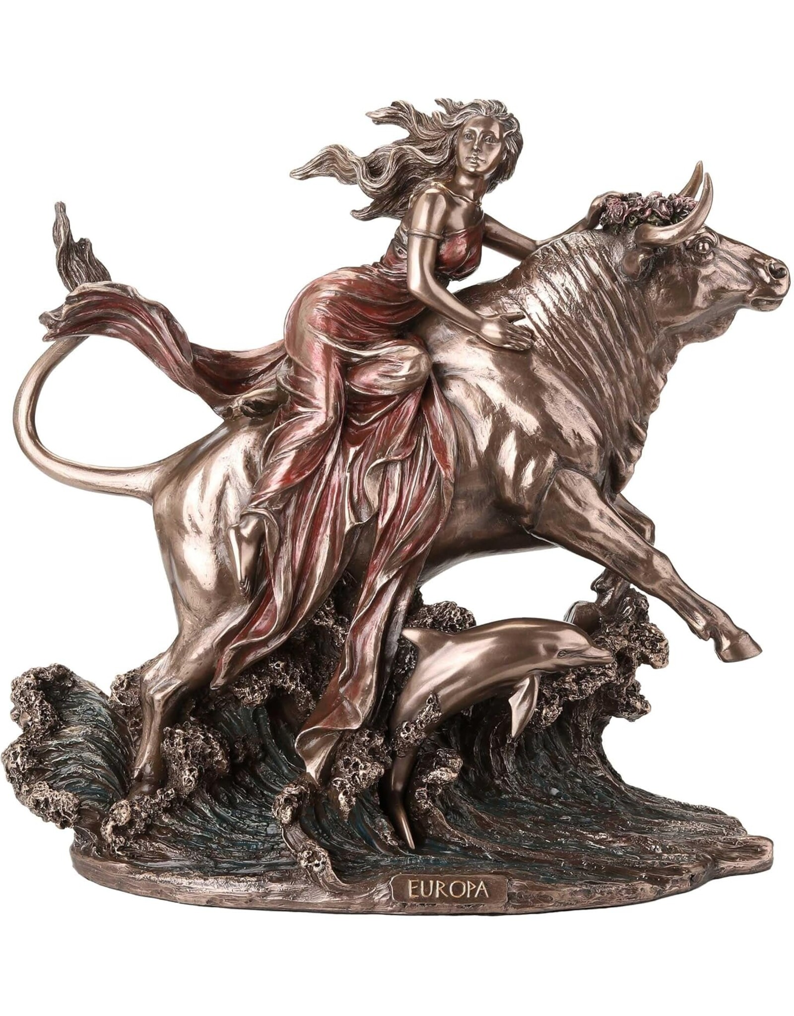 Veronese Design Giftware Beelden Collectables  - De Ontvoering van Europa Veronese Design