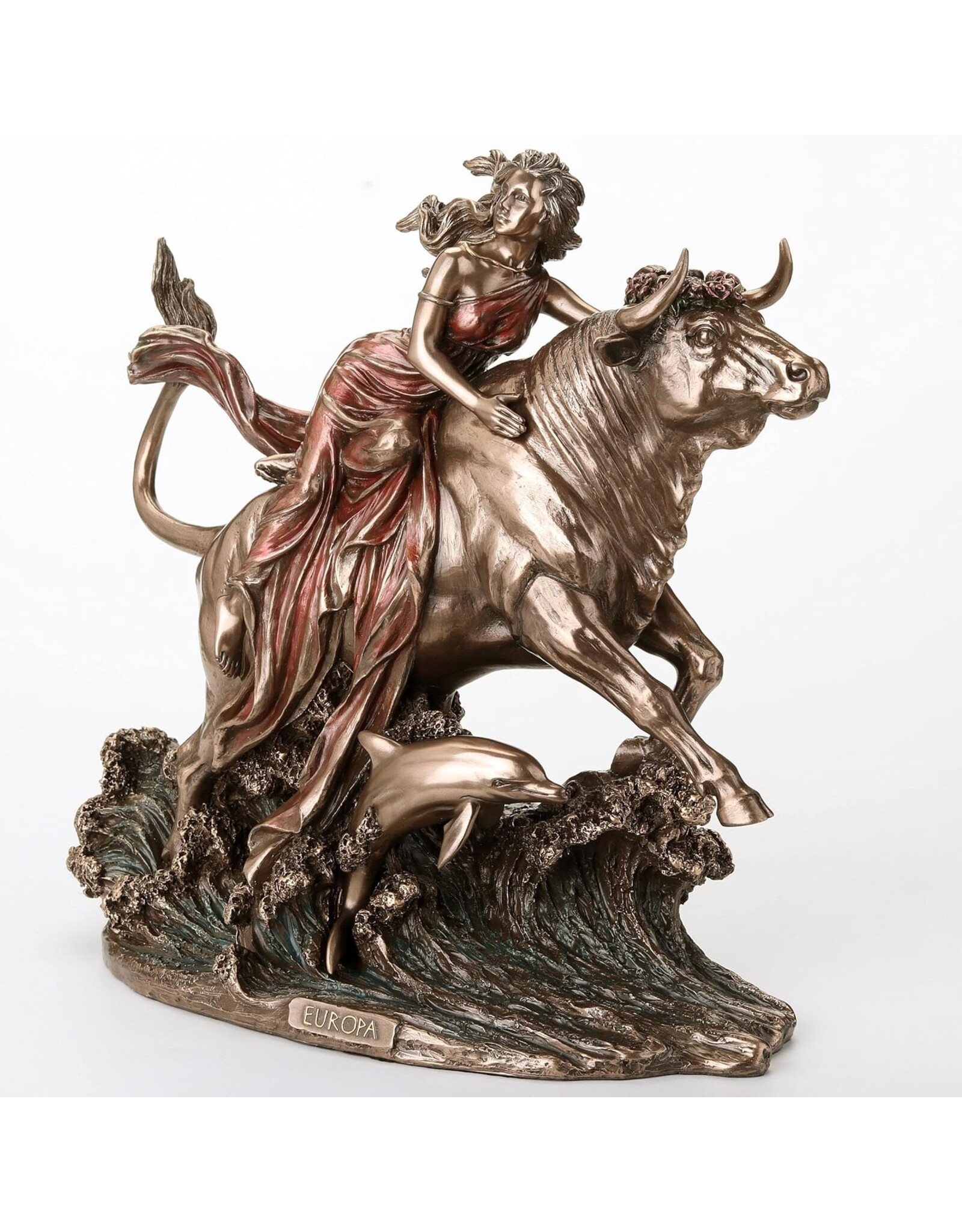 Veronese Design Giftware Beelden Collectables  - De Ontvoering van Europa Veronese Design