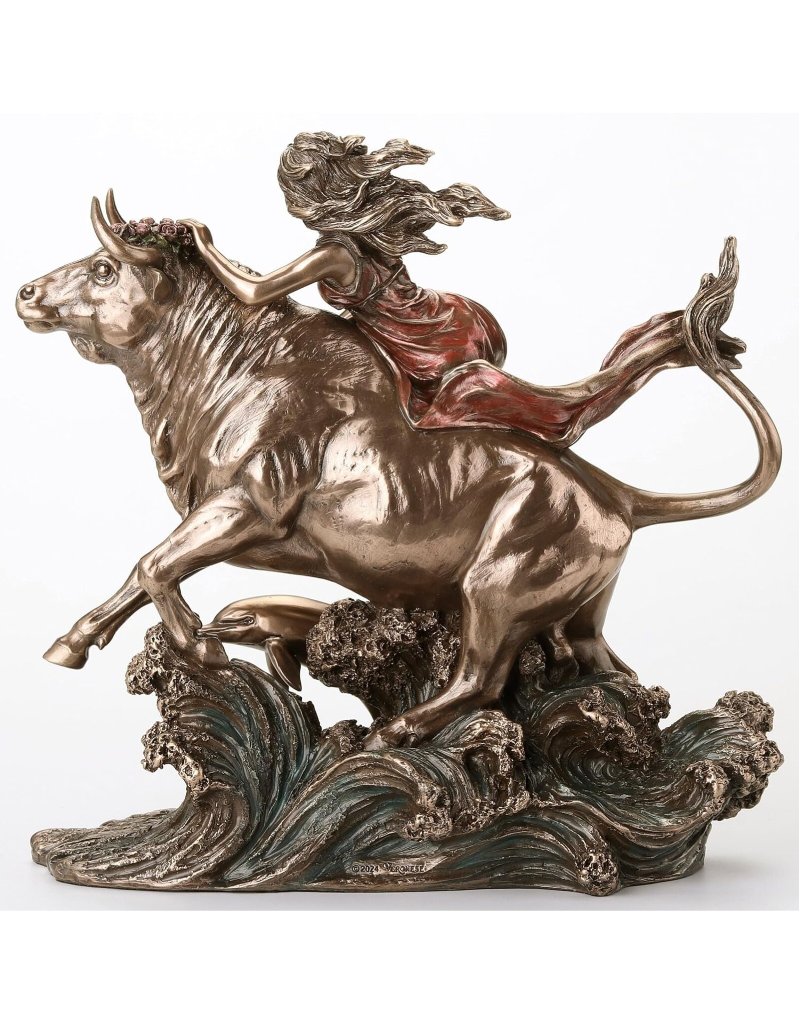Veronese Design Giftware Beelden Collectables  - De Ontvoering van Europa Veronese Design