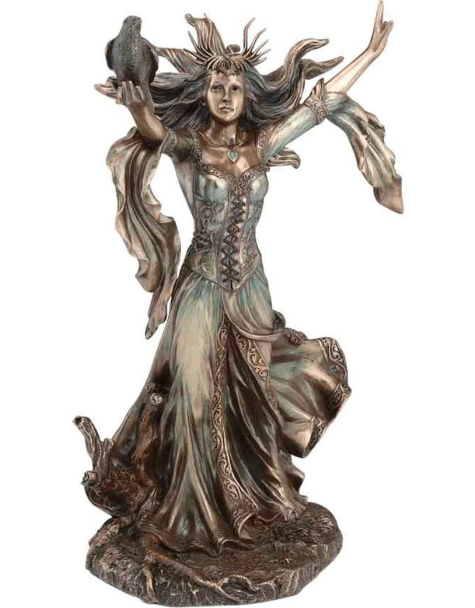 Veronese Design Giftware Figurines Collectables - Morgana le Fay, the Sorceress, from the Arthurian Legend