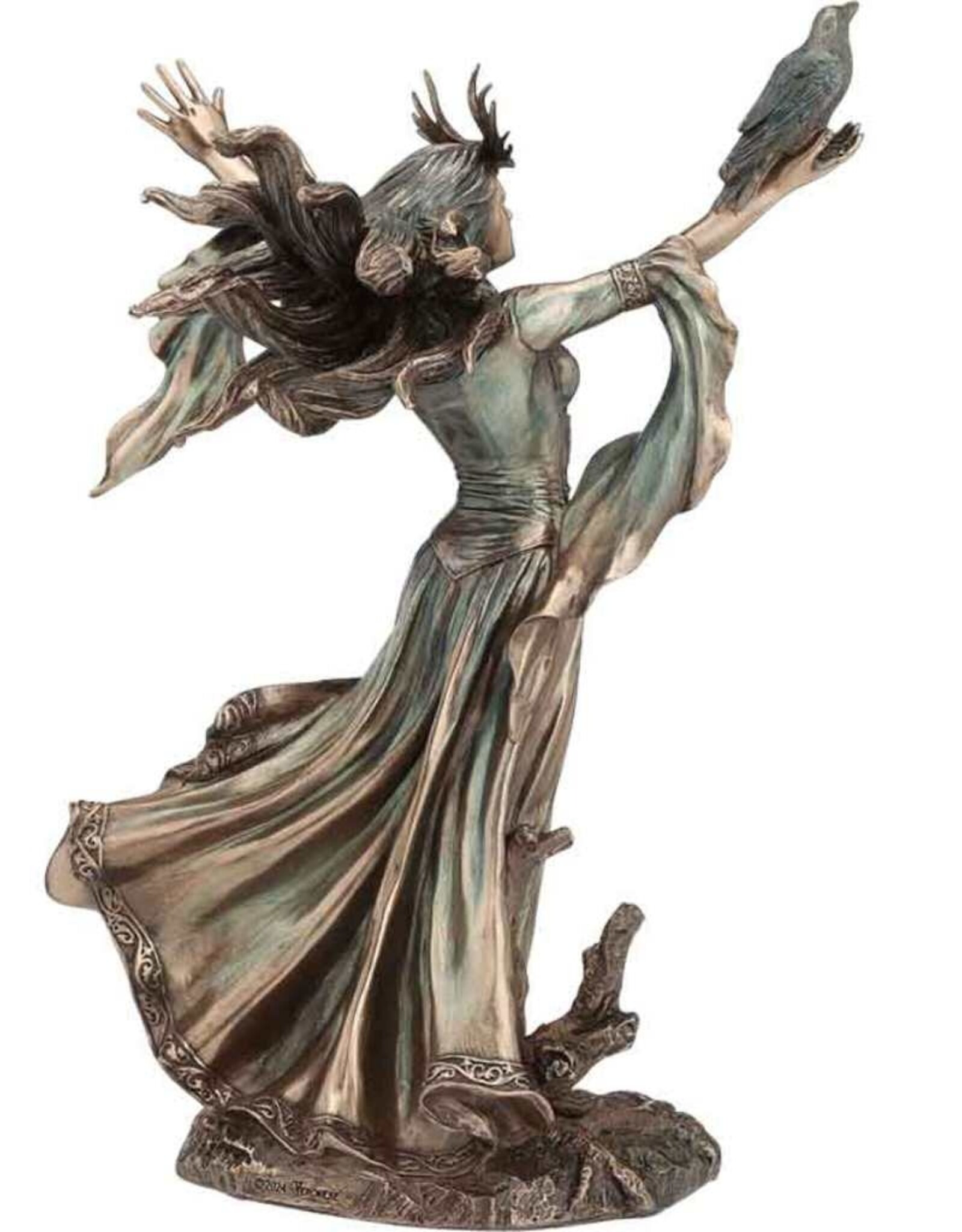Veronese Design Giftware Beelden Collectables  - Morgana le Fay, de Tovenares, uit de Arthur-Legende