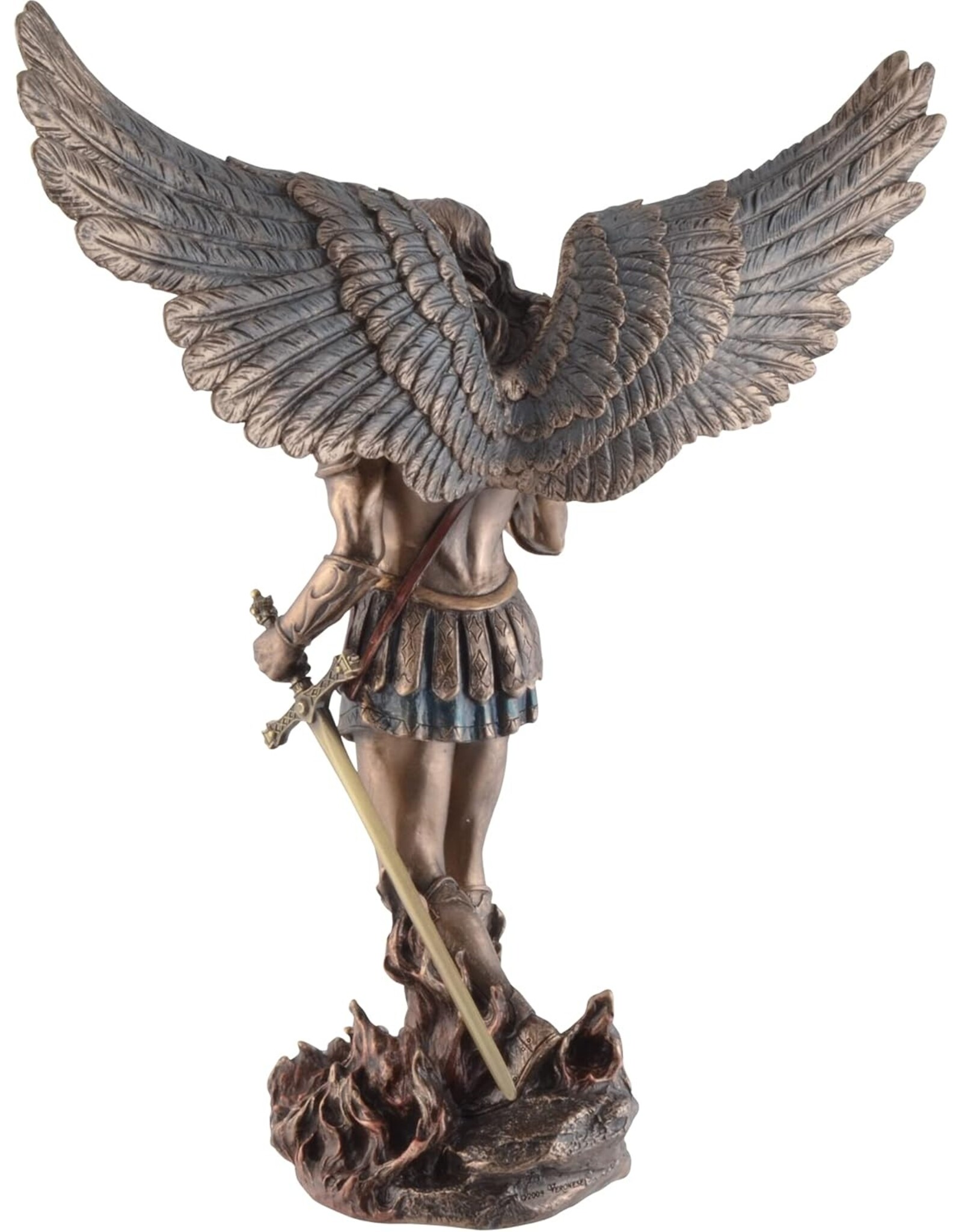 Veronese Design Giftware & Lifestyle - Aartsengel Sint Michaël met scepter en zwaard Veronese  Design