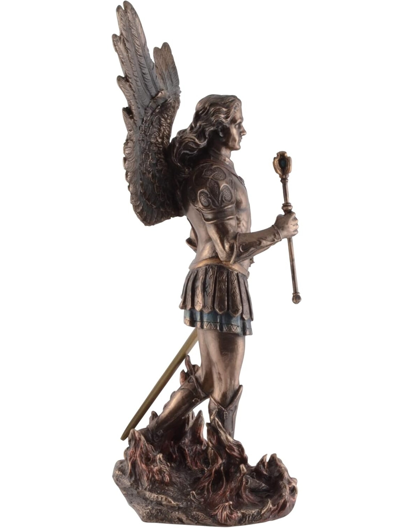 Veronese Design Giftware & Lifestyle - Aartsengel Sint-Michael met Scepter en Zwaard Veronese Design