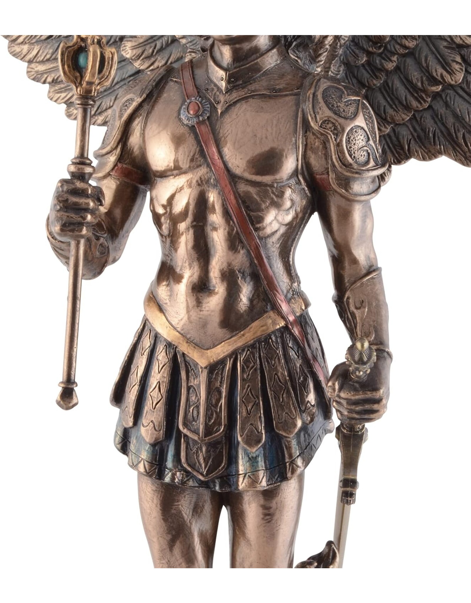 Veronese Design Giftware & Lifestyle - Archangel Saint Michael with Sceptre and Sword Veronese Design