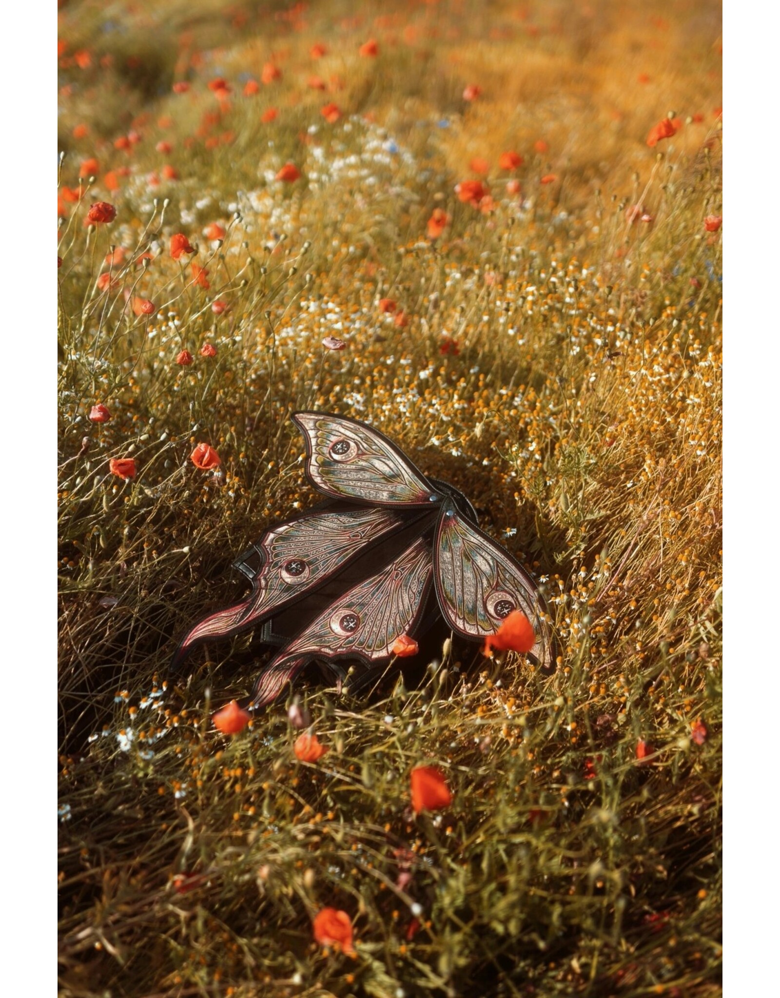 Restyle Fantasy bags and wallets - Metamorphosis Backpack Moth with movable wings