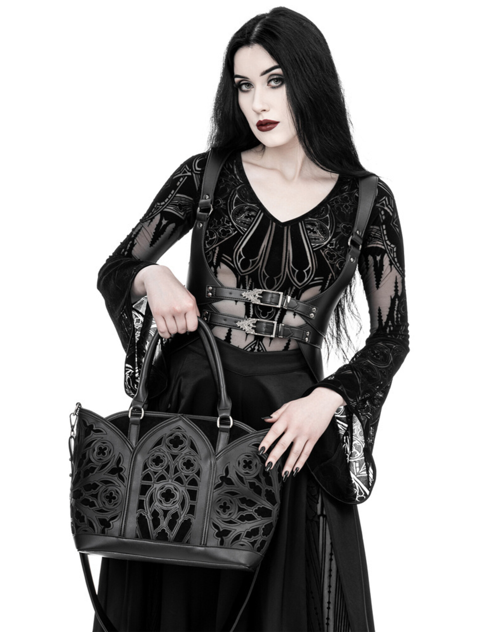 Restyle Gothic bags Steampunk bags -Catacombs Gothic Shopper - Restyle