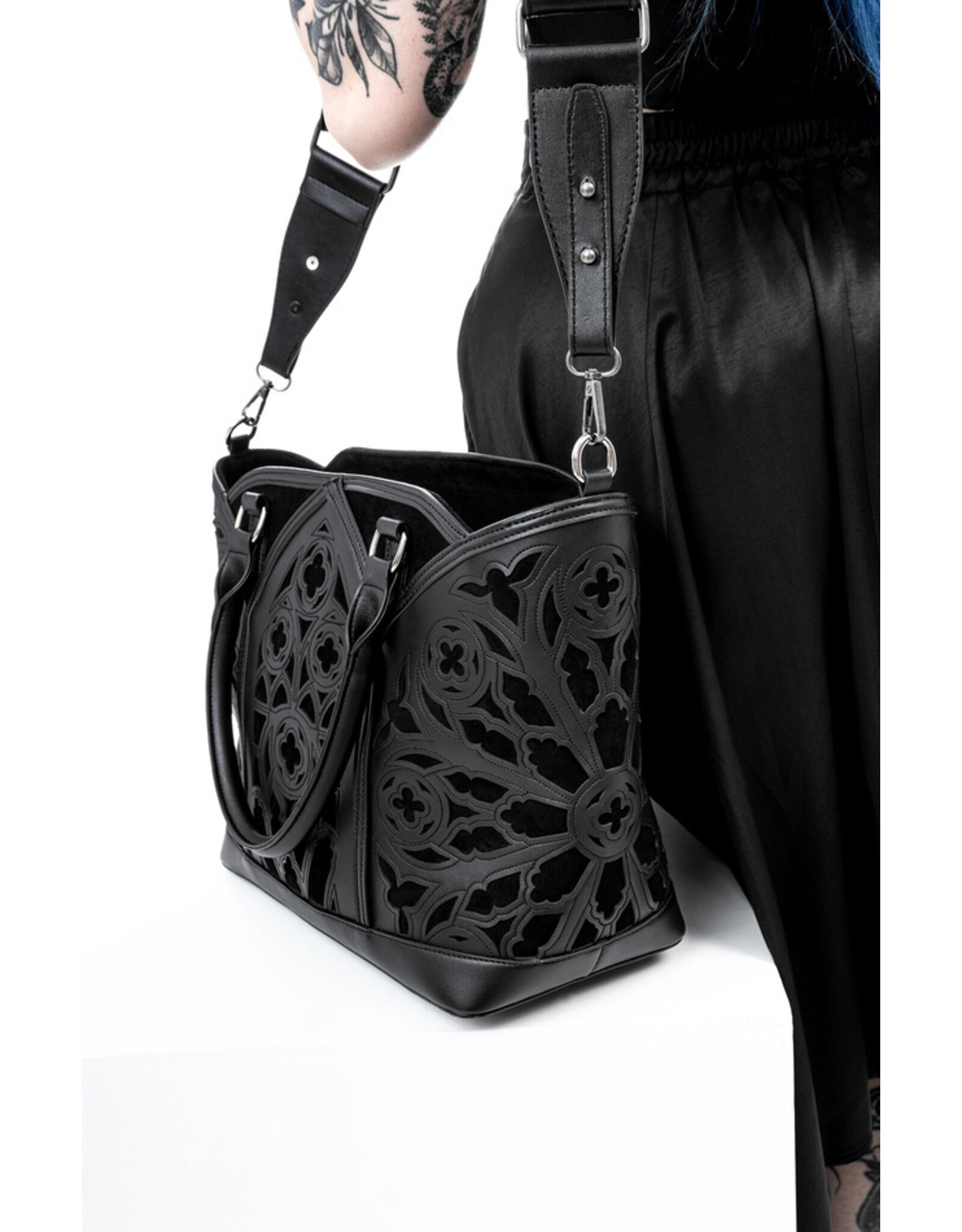 Restyle Gothic tassen Steampunk tassen - Catacombs Gothic Shopper - Restyle