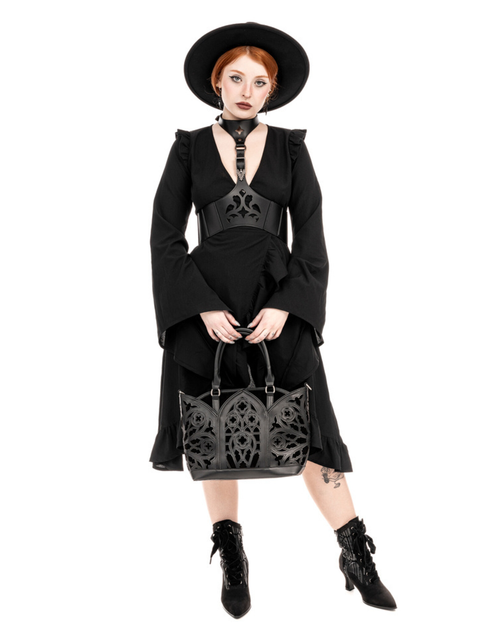 Restyle Gothic tassen Steampunk tassen - Catacombs Gothic Shopper - Restyle