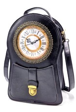 Magic Bags Gothic tassen Steampunk tassen - Steampunk Rugtas met Echt Werkende Klok