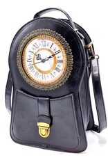 Magic Bags Gothic bags Steampunk bags - Stempunk Backpack with Real Working Clock