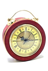 Magic Bags Fantasy bags - Clock Handbag-shoulder bag with Working Clock red