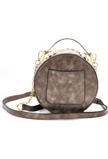 Magic Bags Fantasy bags - Clock Handbag-shoulderbag with Working Clock clay