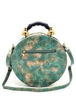 Magic Bags Fantasy bags - Clock bag with Working Clock Vintage Green large