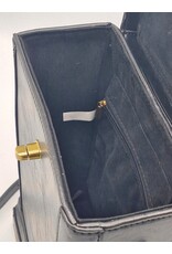 Magic Bags Gothic tassen Steampunk tassen - Handtas met Werkende Klok Vintage Stijl zwart