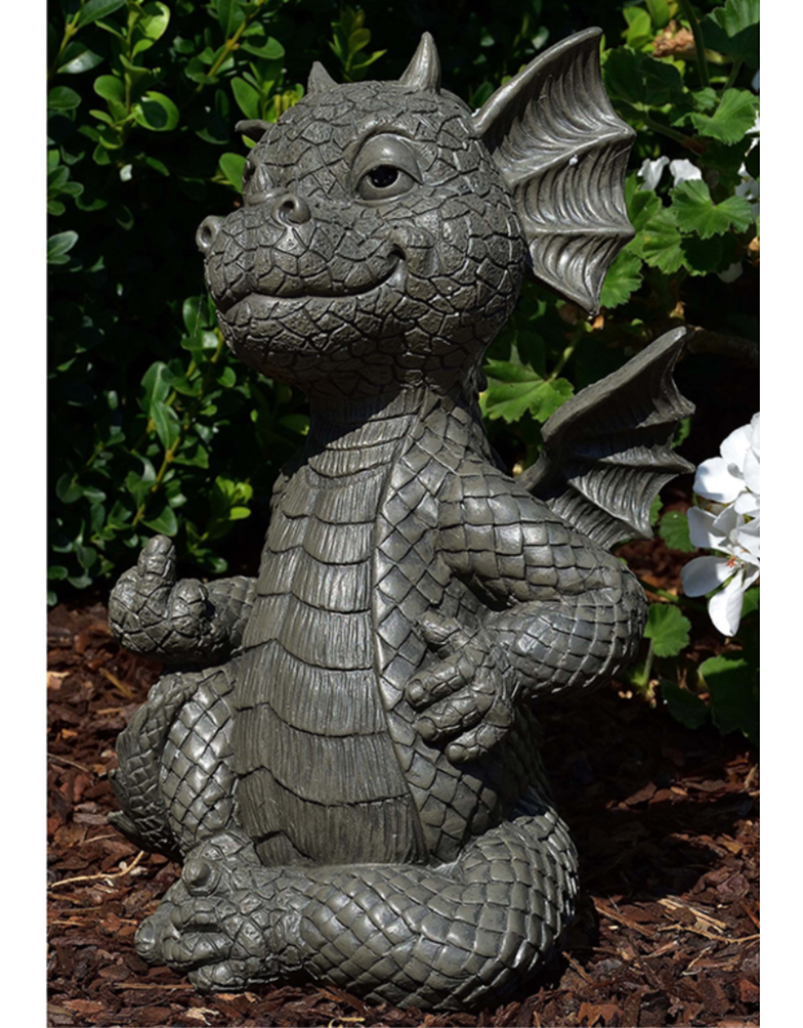 MC Giftware & Lifestyle - Garden Dragon "Bad Boy" - Dragon statue for garden 27cm