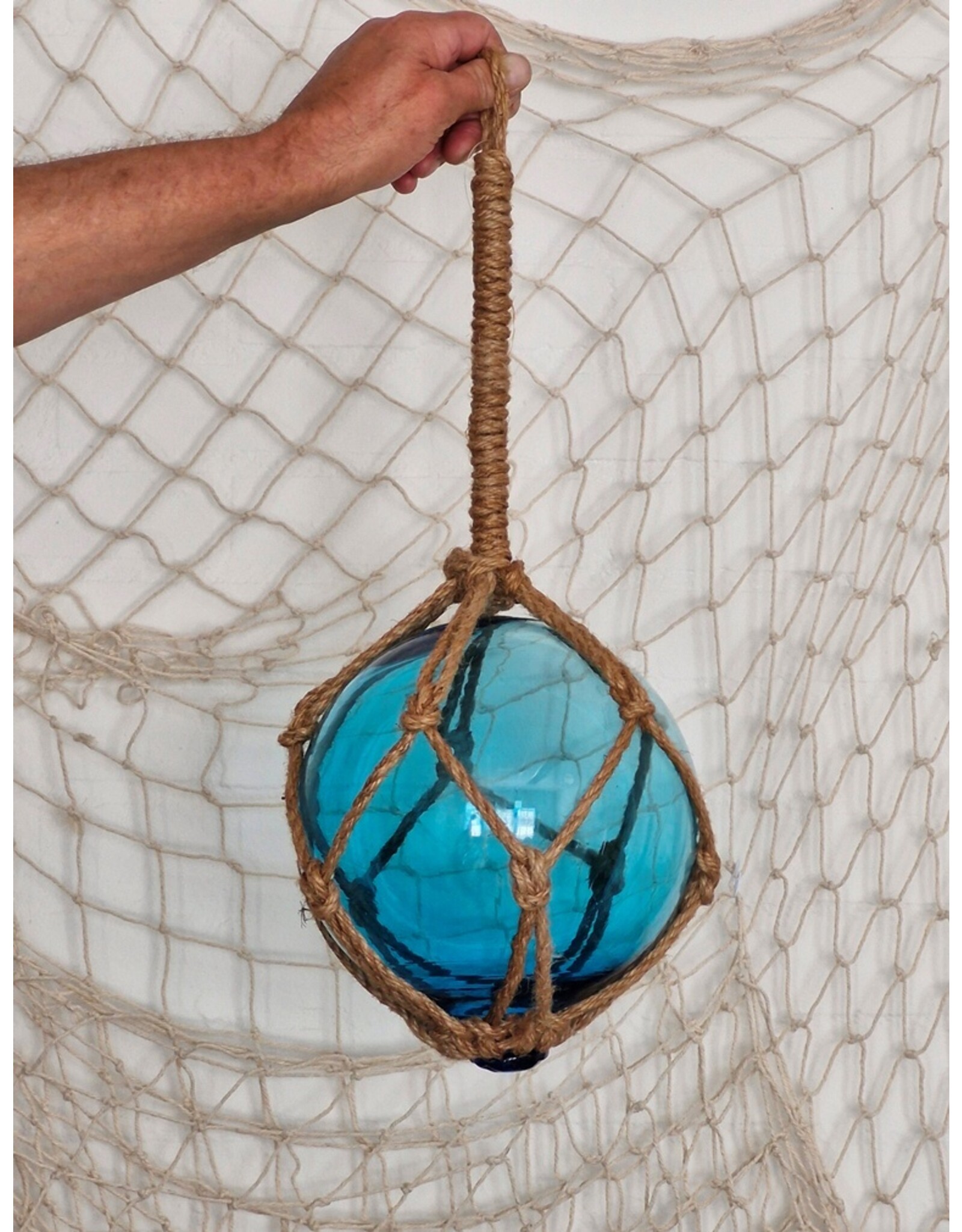 Trukado Miscellaneous - Fishing net float Glass Ball Large Ø 20cm Blue