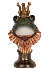 Trukado Giftware & Lifestyle - Decorative Frog King Bust 22cm