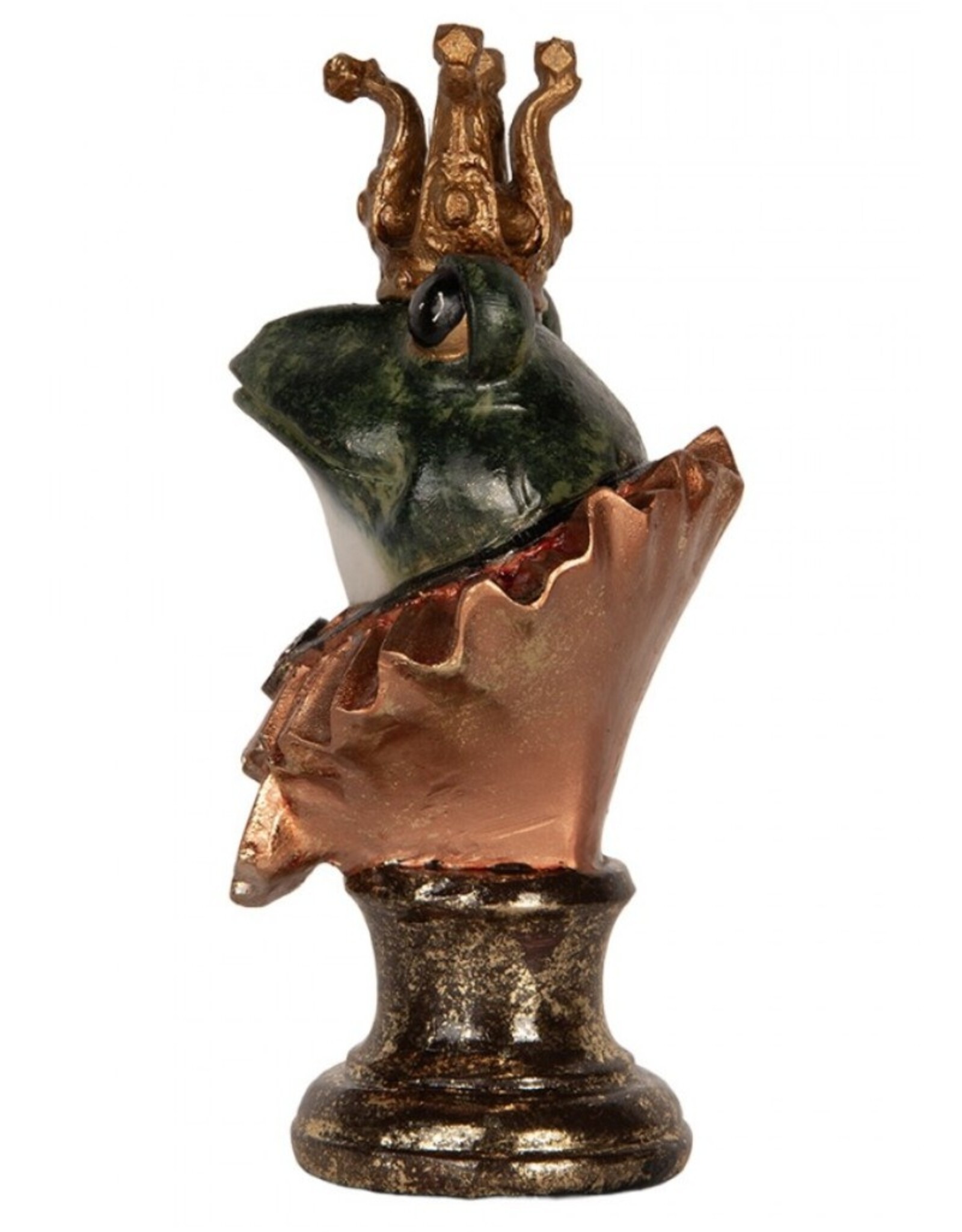 Trukado Giftware & Lifestyle - Decorative Frog King Bust 22cm