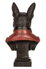 C&E Giftware Beelden Collectables - Franse Buldog Buste Barokstijl 27cm