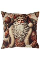C&E Miscellaneous -  Cushion Cover Santa Claus Baroque Style 45 x 45 cm