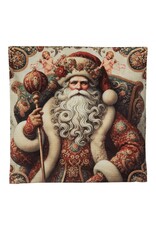 C&E Miscellaneous -  Cushion Cover Santa Claus Baroque Style 45 x 45 cm