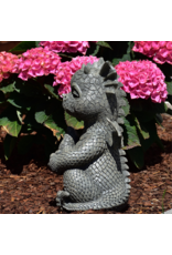 MC Giftware & Lifestyle - Tuindraak Yoga - Drakenbeeldje voor in de tuin 26cm