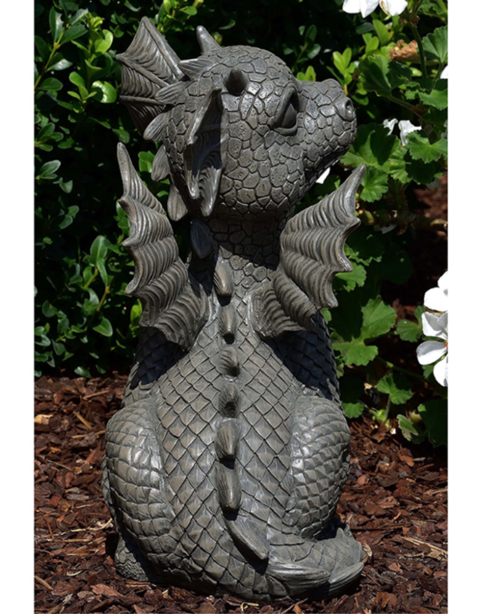 MC Giftware & Lifestyle - Garden Dragon "Looks Up" - Dragon statue 27cm